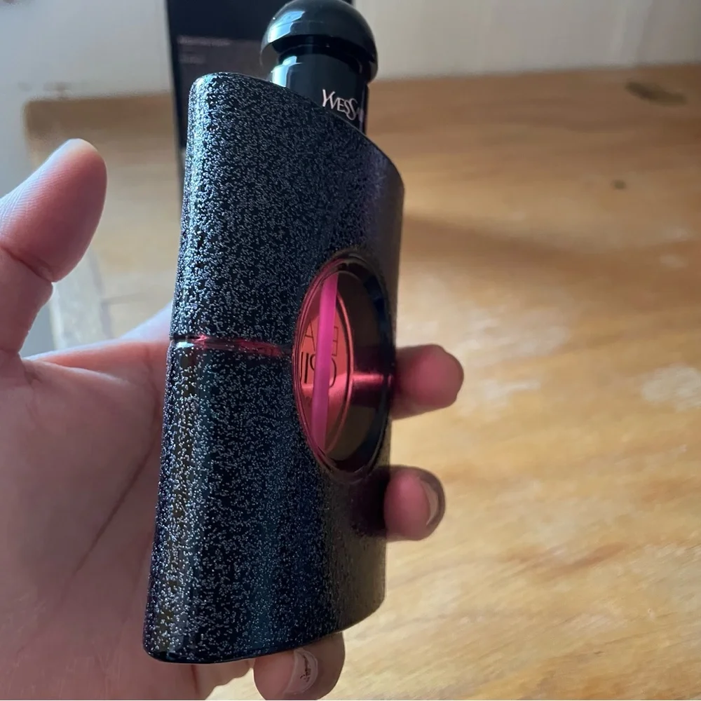 NIB Discontinued YSL Yves Saint Laurent BLACK OPIUM EAU DE PARFUM NEON 2.5 fl oz - Picture 6 of 12